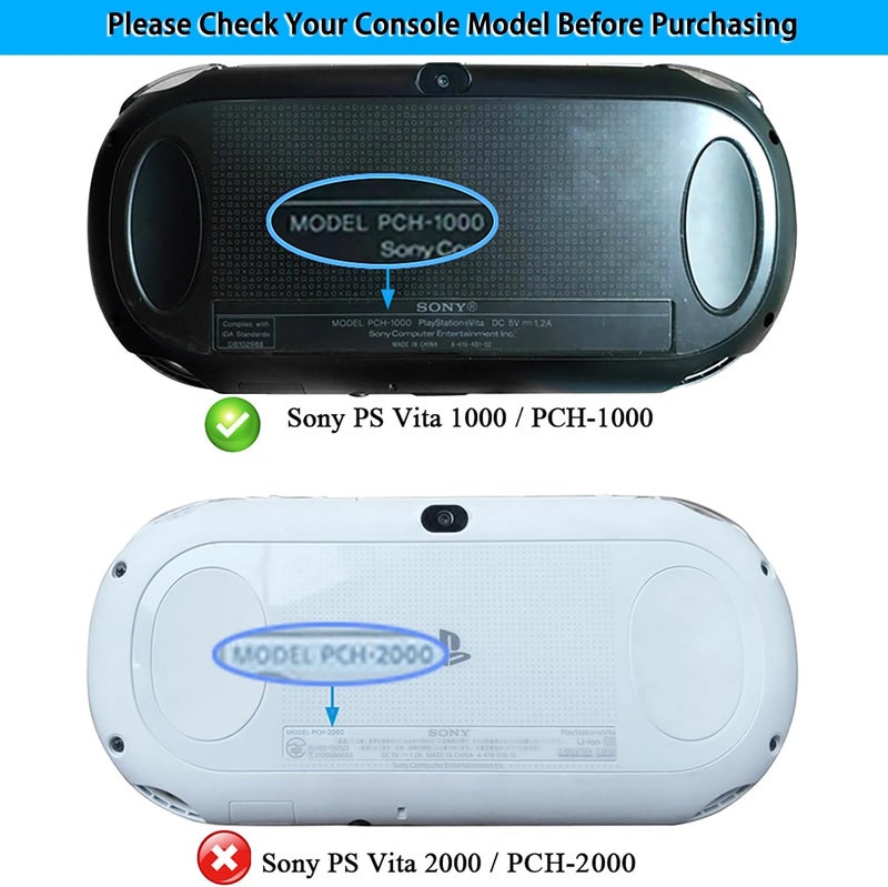 OSTENT Colorful Aluminum Metal Skin Protective Cover Case for Sony PS Vita 1000 PSV1000 Console Color Silver - Image 5